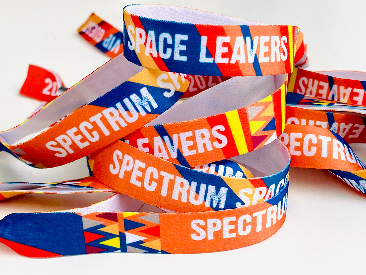 Personalised Party Event Wristbands – Customised Festival Fabric Wristbands