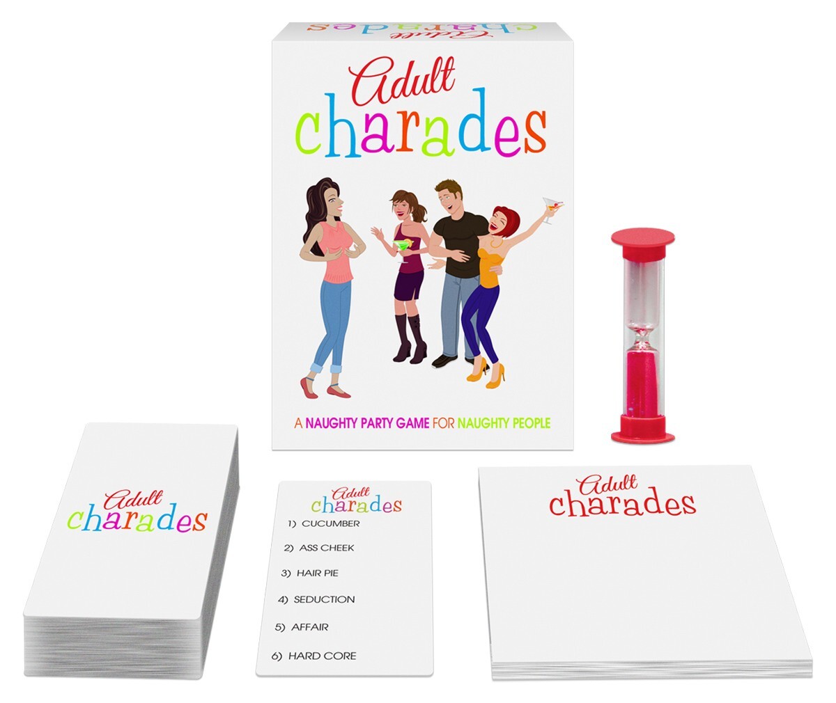 Adult Fun Guessing Naughty Game Charades Draw Perform Girls Night Unisex Party