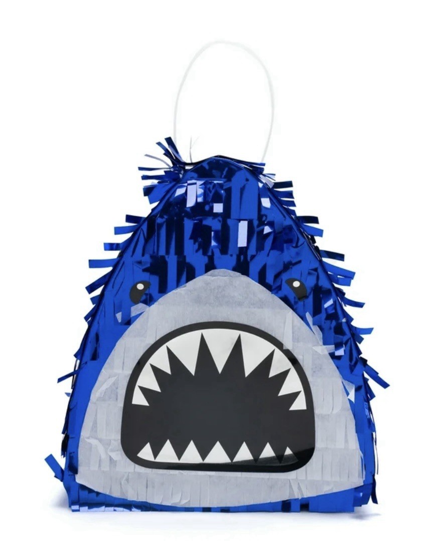 Pack of 2 Foil Shark Head Party Pinata, Multi-Color, by Way To Celebrate