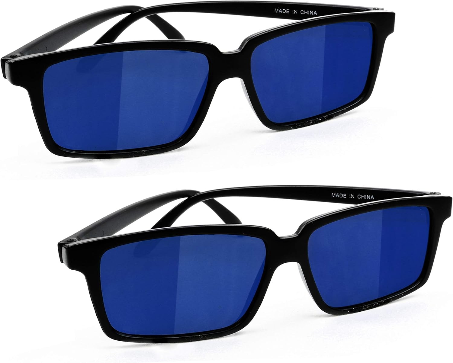 12 Spy Mirror Look Behind Sunglasses – Detective Gadget Magic Trick Party Toys