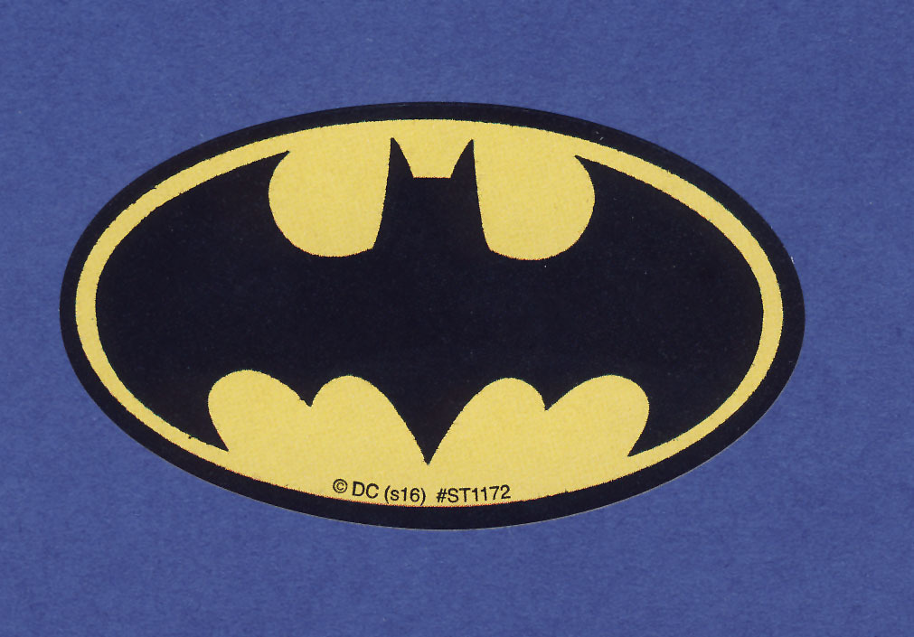 15 Batman Logo Stickers – Party Favors – Rewards – Superhero
