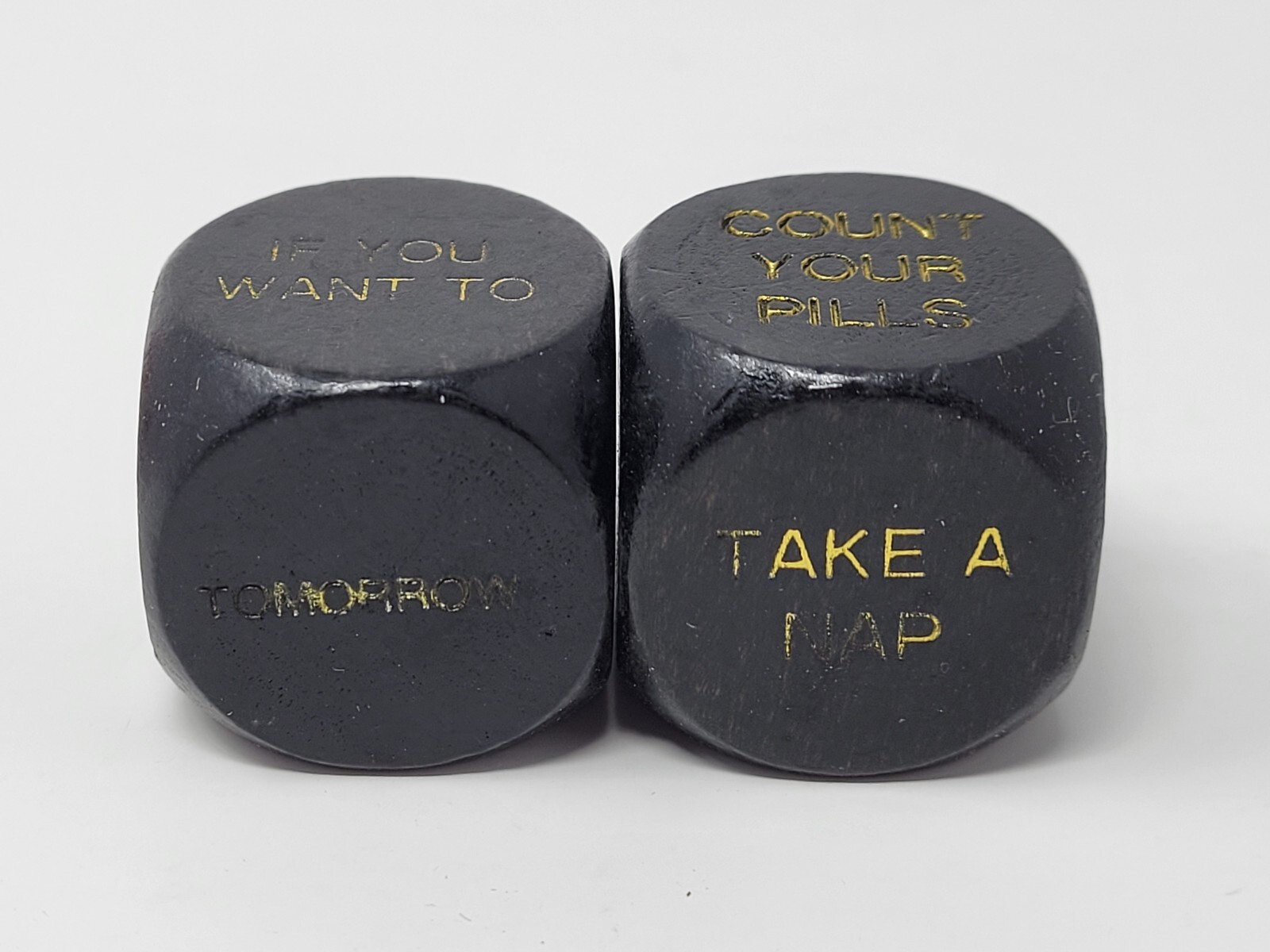 1994 Retirement Dice – Forum Novelties Gag Gift – Item 51516 – Vintage