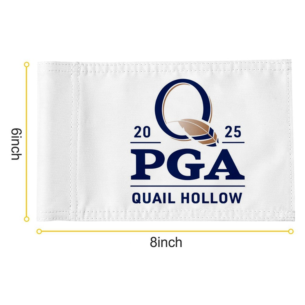 2025 PGA CHAMPIONSHIP SOUTHERN HILLS TOUR Golf Pin Regulation Tube Flag 8x6Inch
