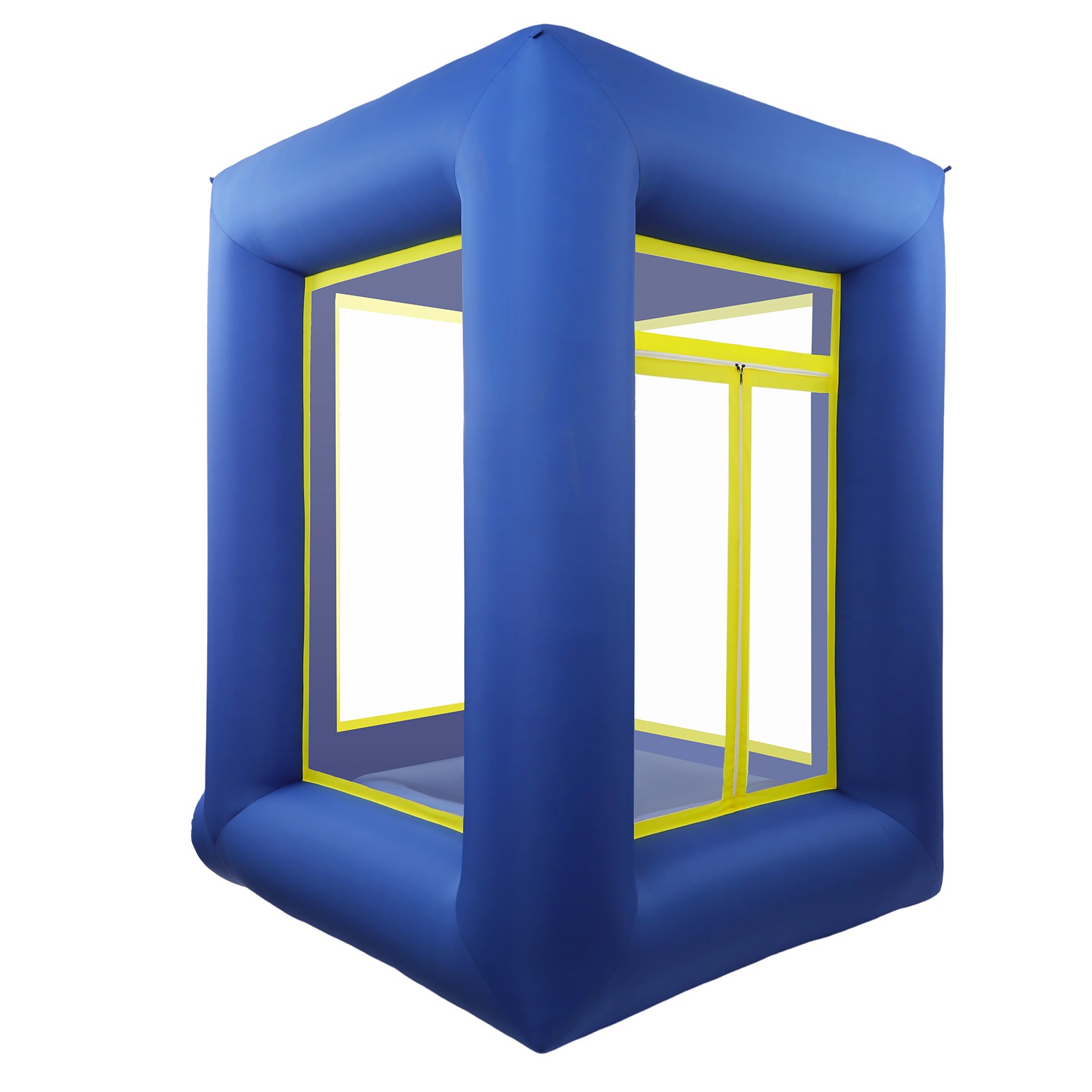 Inflatable Money Machine Booth 78.74*42.52*106.3in Cash Grab Game Cube