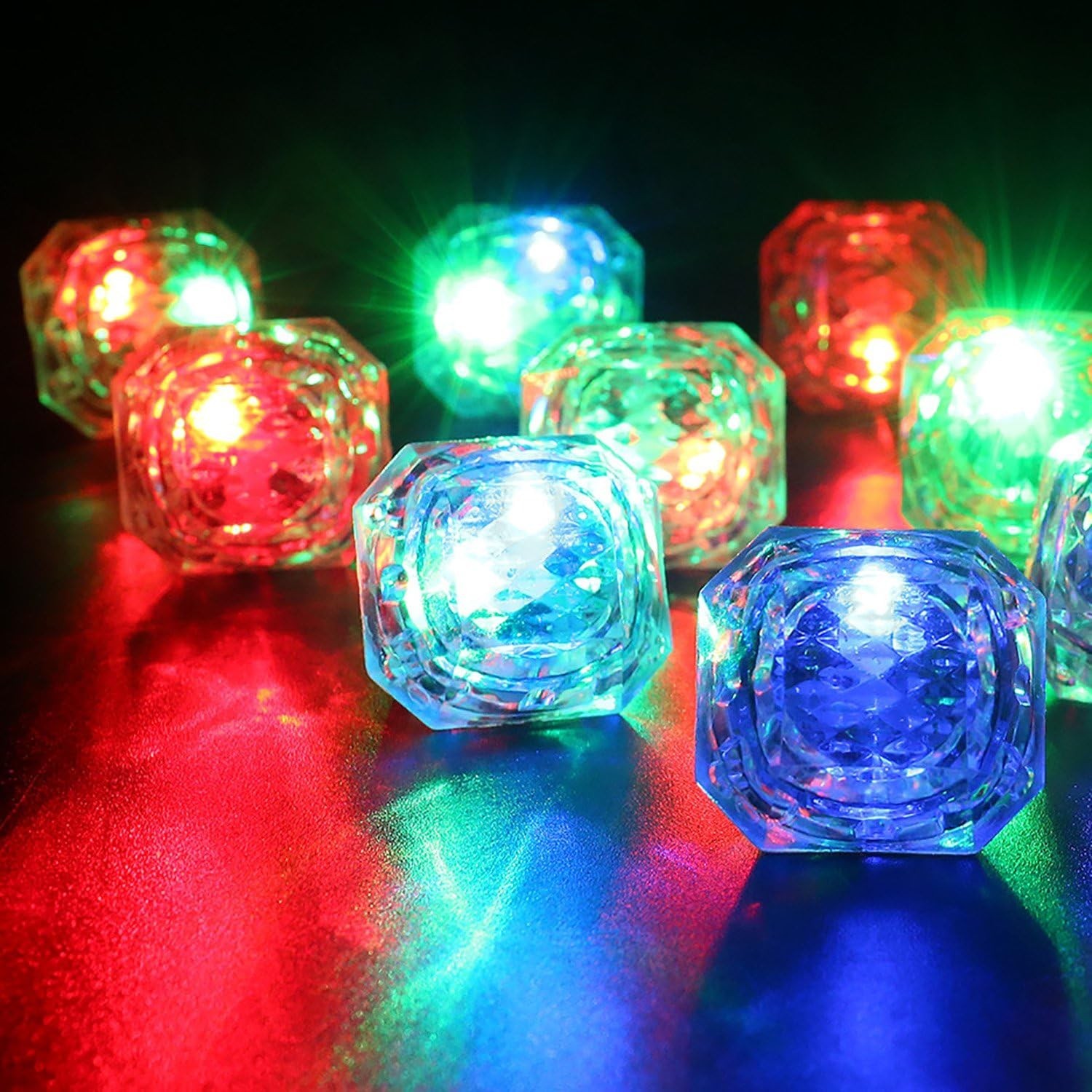 Flashing Led Light up Rings Bachelorette Party Favors Toys Grow in The Dark P…