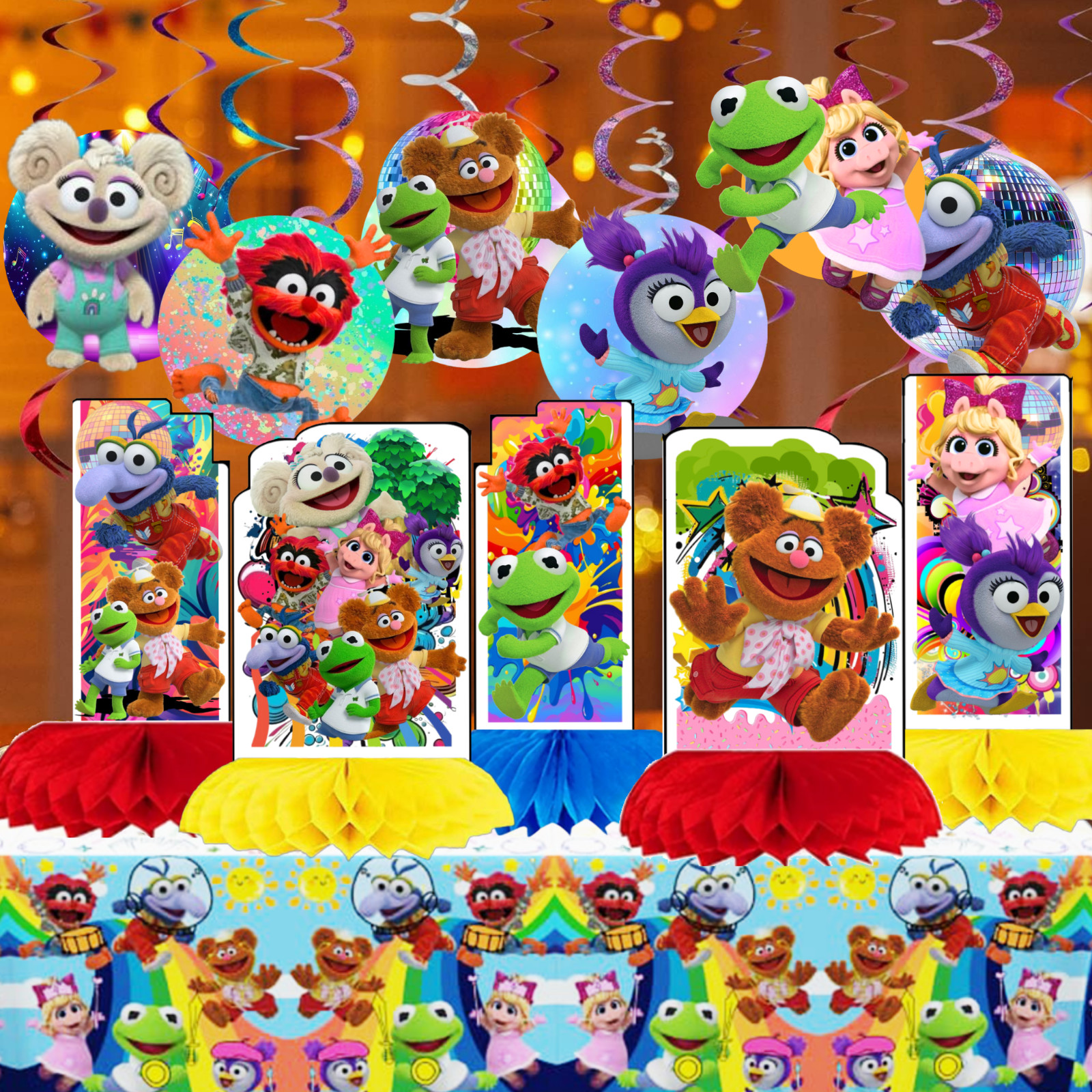 MUPPET BABIES cupcake birthday party supplies favor centerpiece decoration event