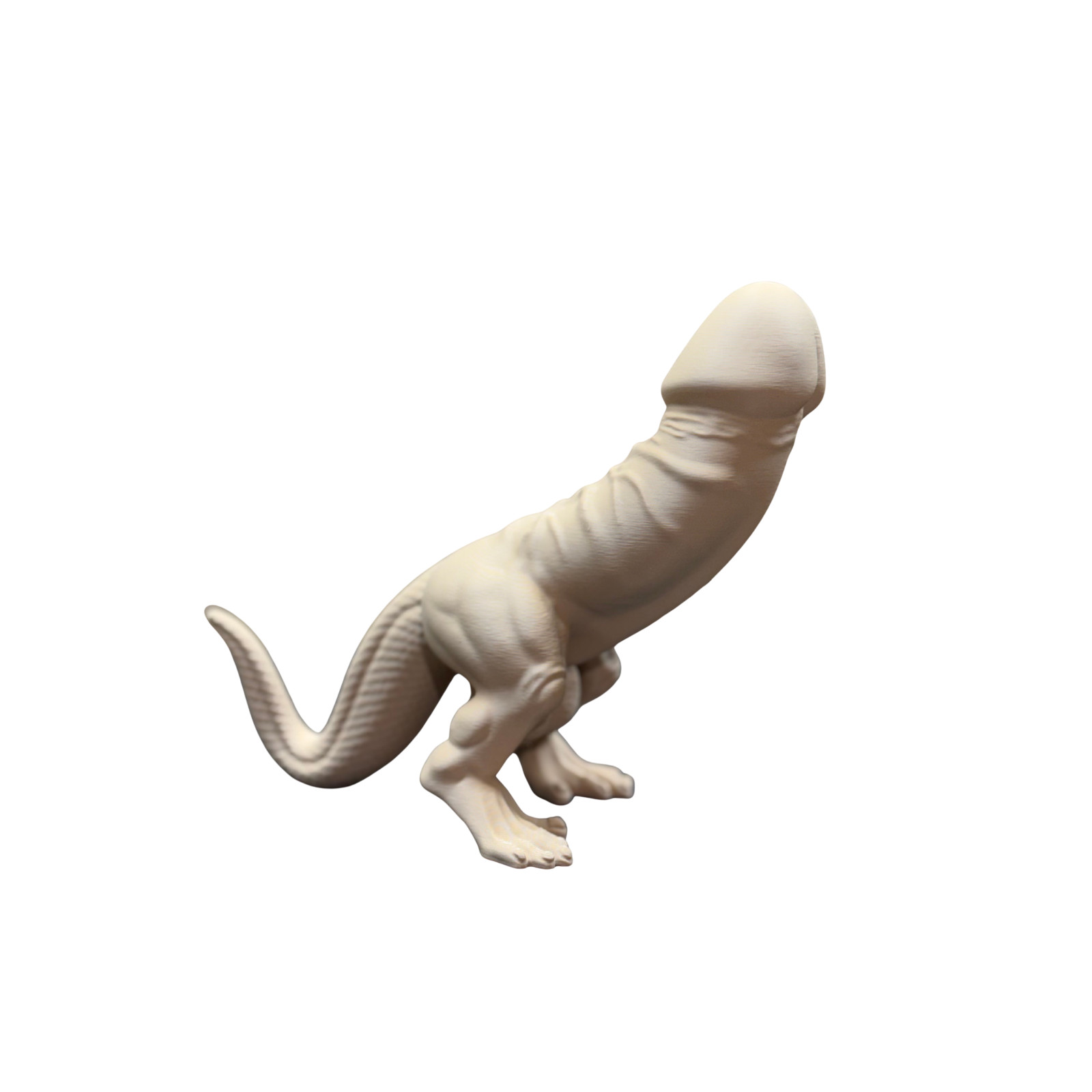 6 Inch Dino Cock Dickasaurus / T-Rex Adult Statue / Desk Ornament / 3D Print