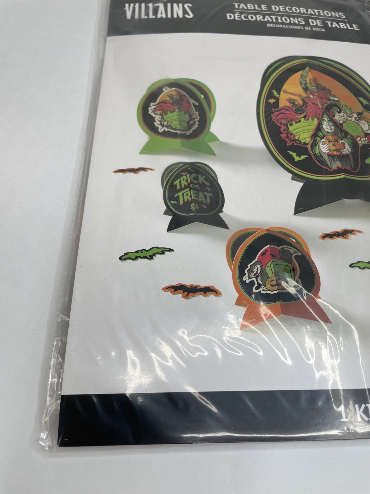Disney Halloween Villains Haunted House Carnival Party Table Decorating Kit