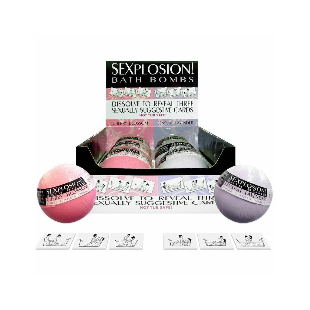 Kheper Games Sexplosions! Bath Bomb (Display of 6)