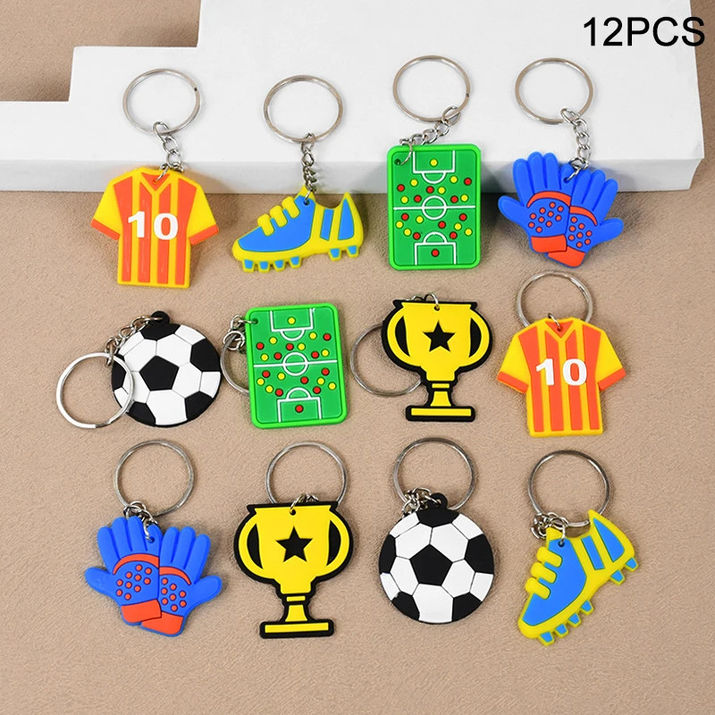 Soccer Party Favors Football Theme Bracelets Keychain Pin Ball Maze Game Toys Ki