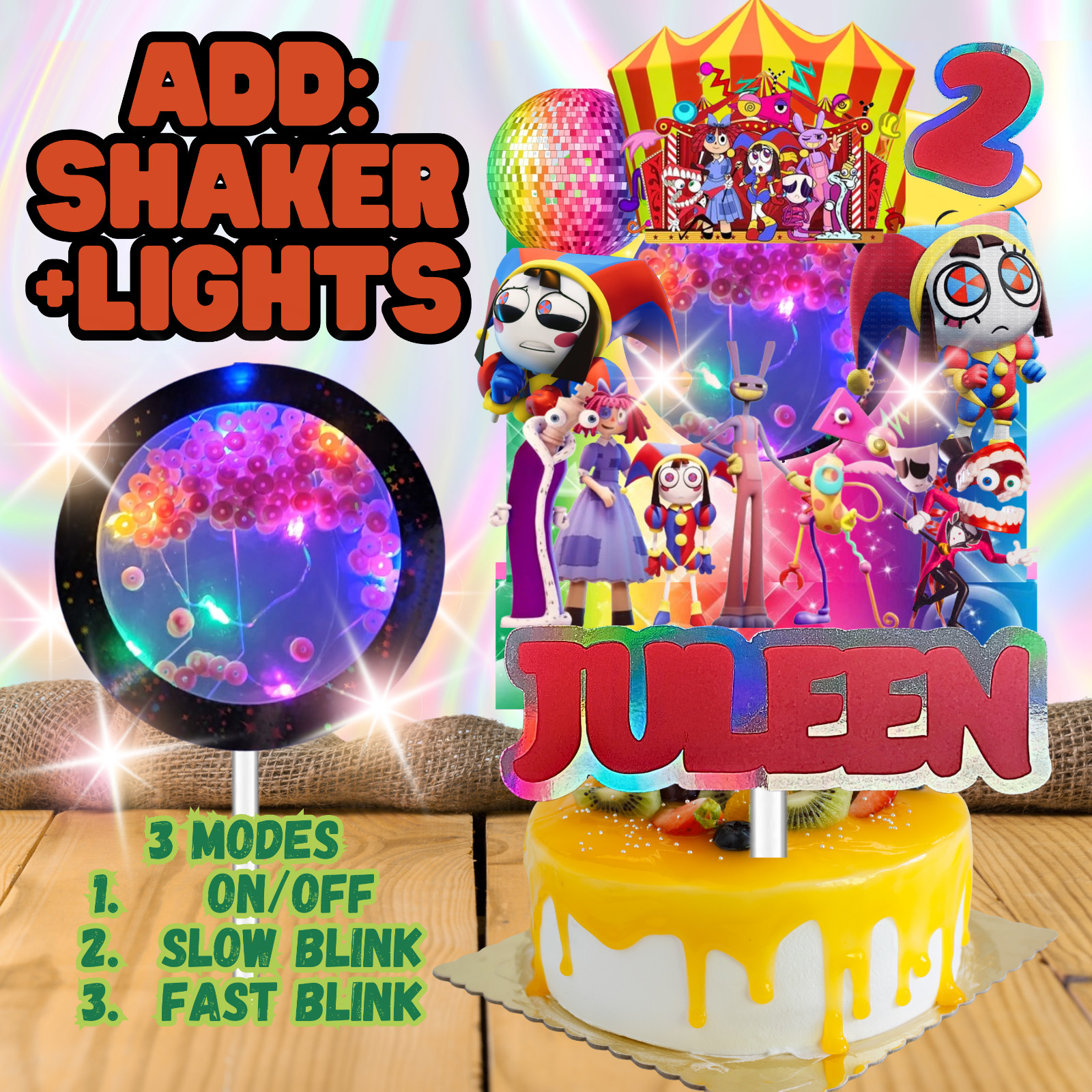 Amazing Circus Tablewave Party Supplies happy birthday centerpiece decoration
