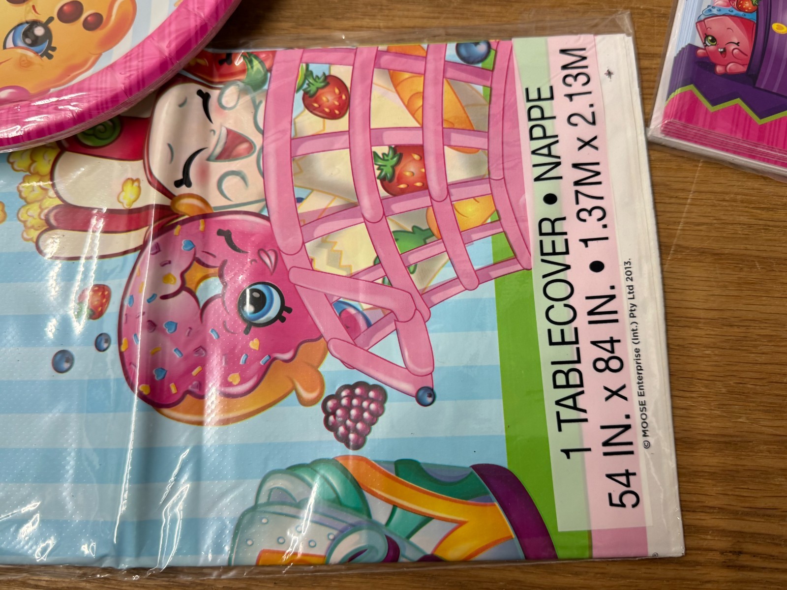 HUGE Shopkins Birthday Party Supplies Decoration Lot Plates Banner Invitations!