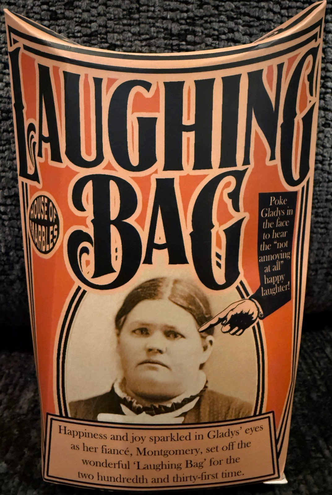 Laugh Bag Funny Annoying, Joke, Gift, Surprise LOL NEW