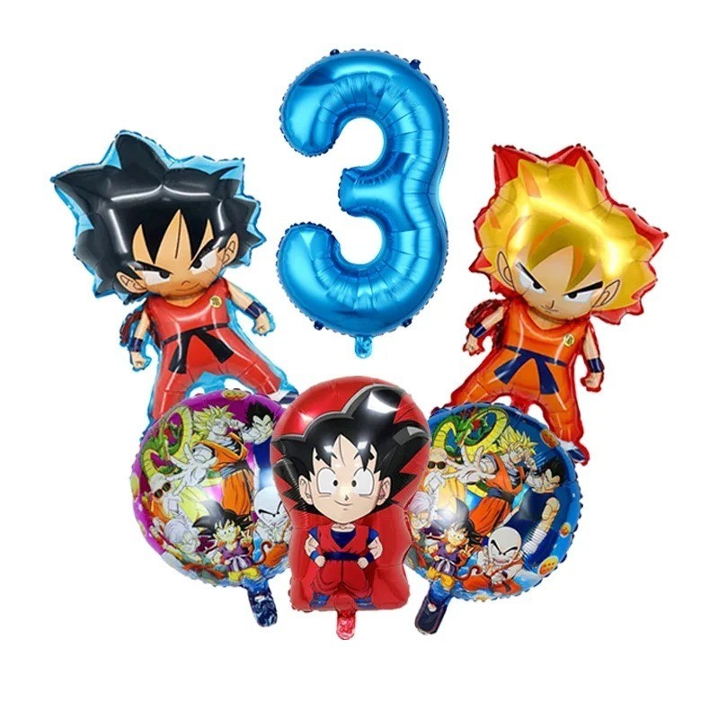 11pc Dragon Ball Series Balloon Anime Balloon Partys Supplies