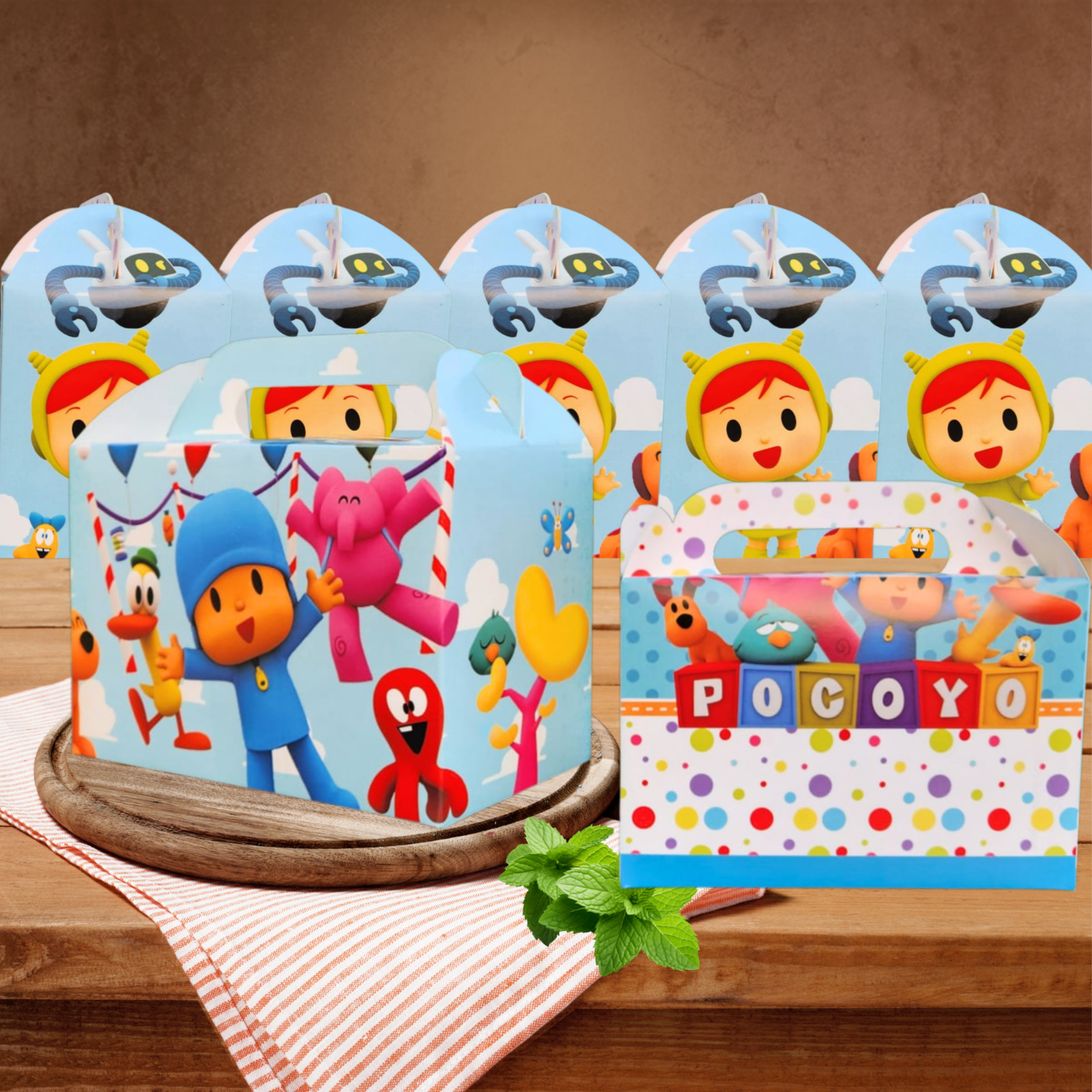 Pocoyo pato birthday party supplies favor centerpiece decoration event theme toy