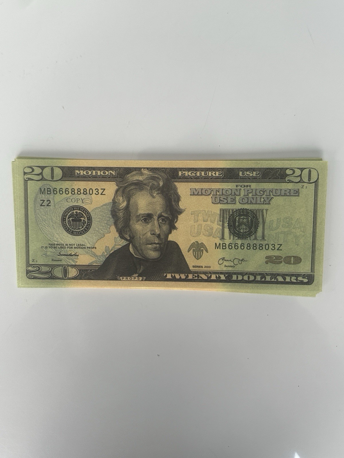 280Pc Prop Motion Picture Play Money