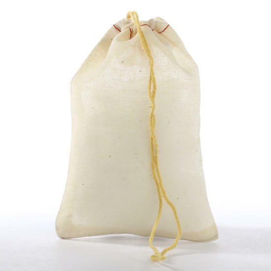 Factory Direct Craft Natural Muslin Bags with Drawstring – Pack of 12