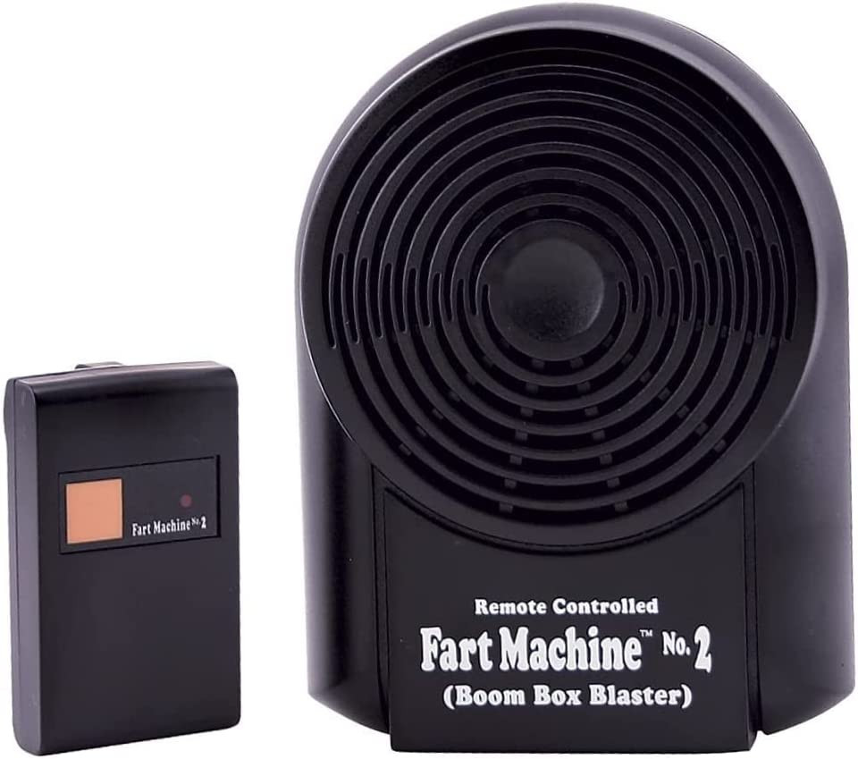 Remote Controlled Fart Machine #2 with Boom Box Technology – 15 Realistic Sounds