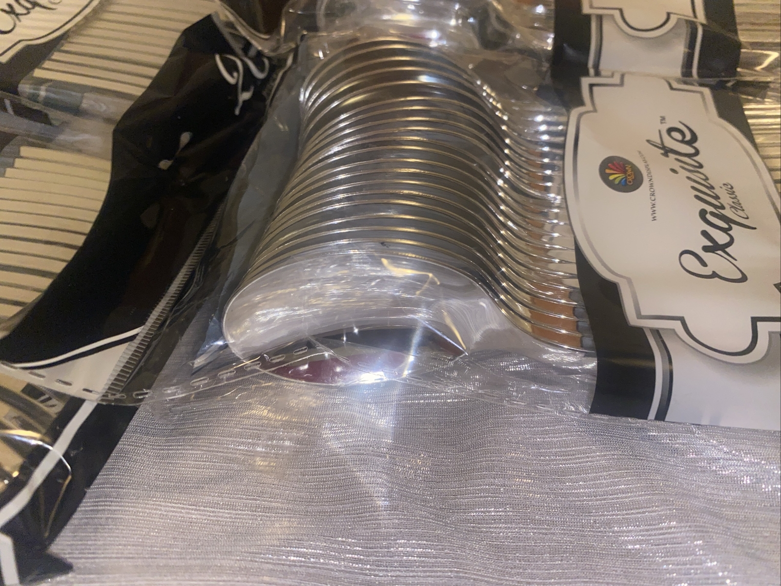 100 Plastic Spoons Silver 5 Packs Of 20 Exquisite Premium Plastic