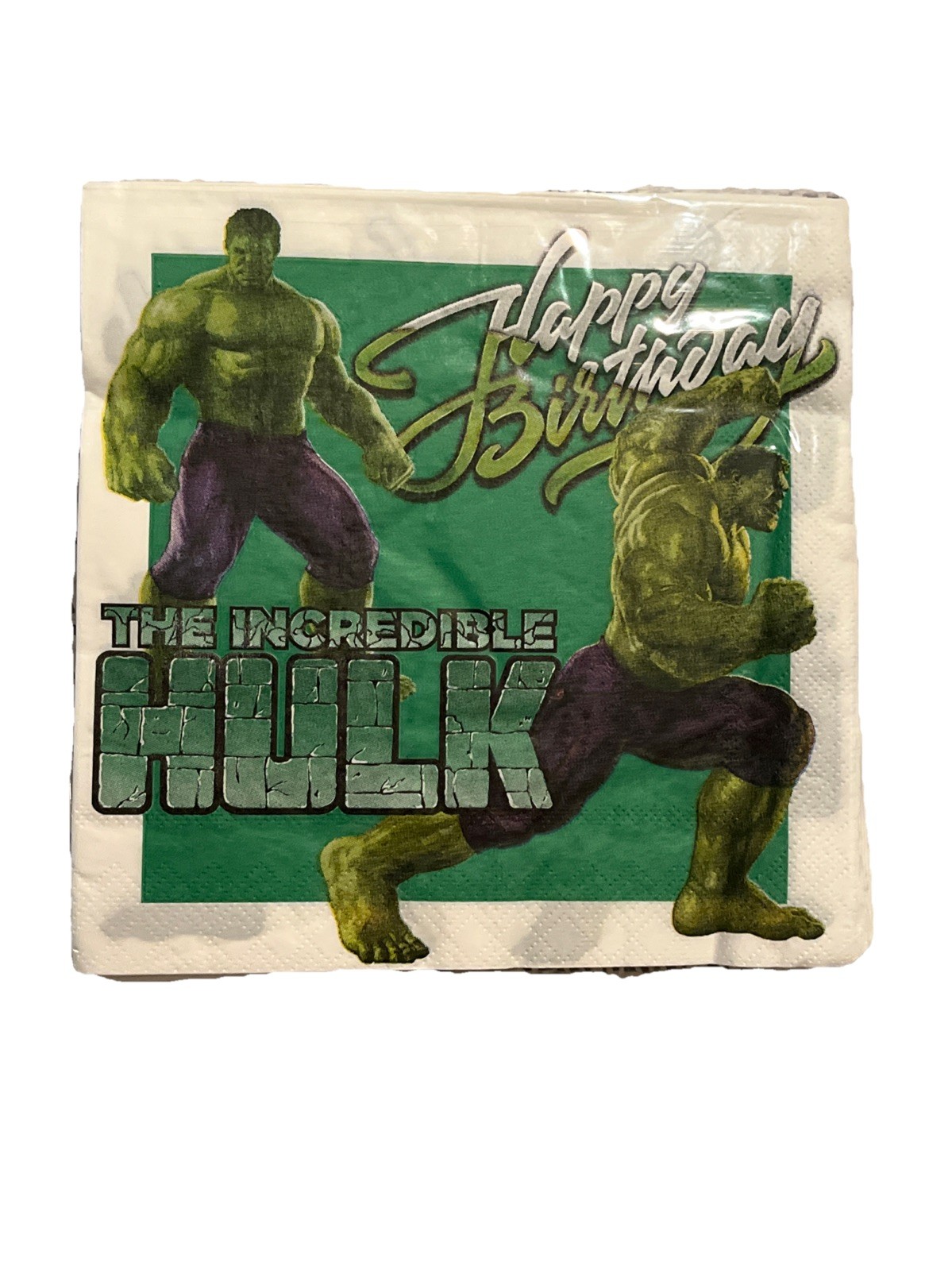 Incredible Hulk birthday party Supplies – 73 Piece set New