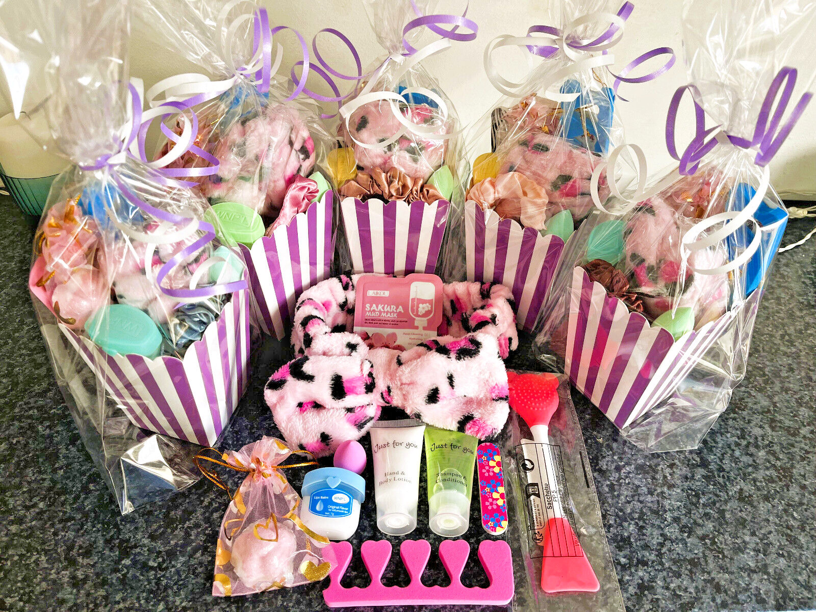 Pre Filled Older Girls Luxury Party Bags £7.30 each 10 Items, Pamper Party Packs