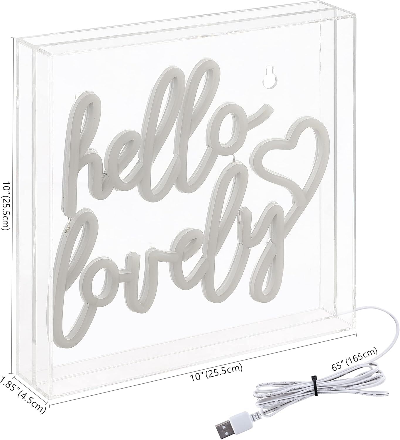 JONATHAN Y NEN1035A Hello Lovely 10″ Square Contemporary Glam 10″, Pink