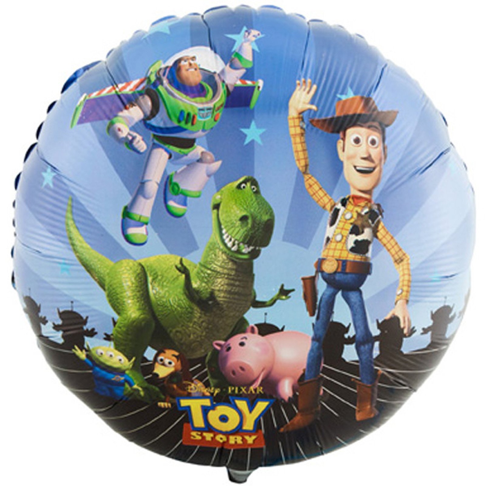 Mayflower Distributing Unisex Adult Disney Toy Story Gang Foil Balloon Black Me