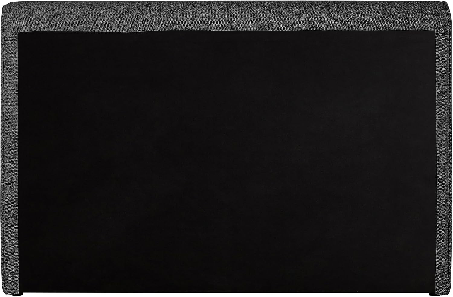 Stylusblack-F Stylus Collection Modern | Contemporary Boucle Fabric Full Bed wit