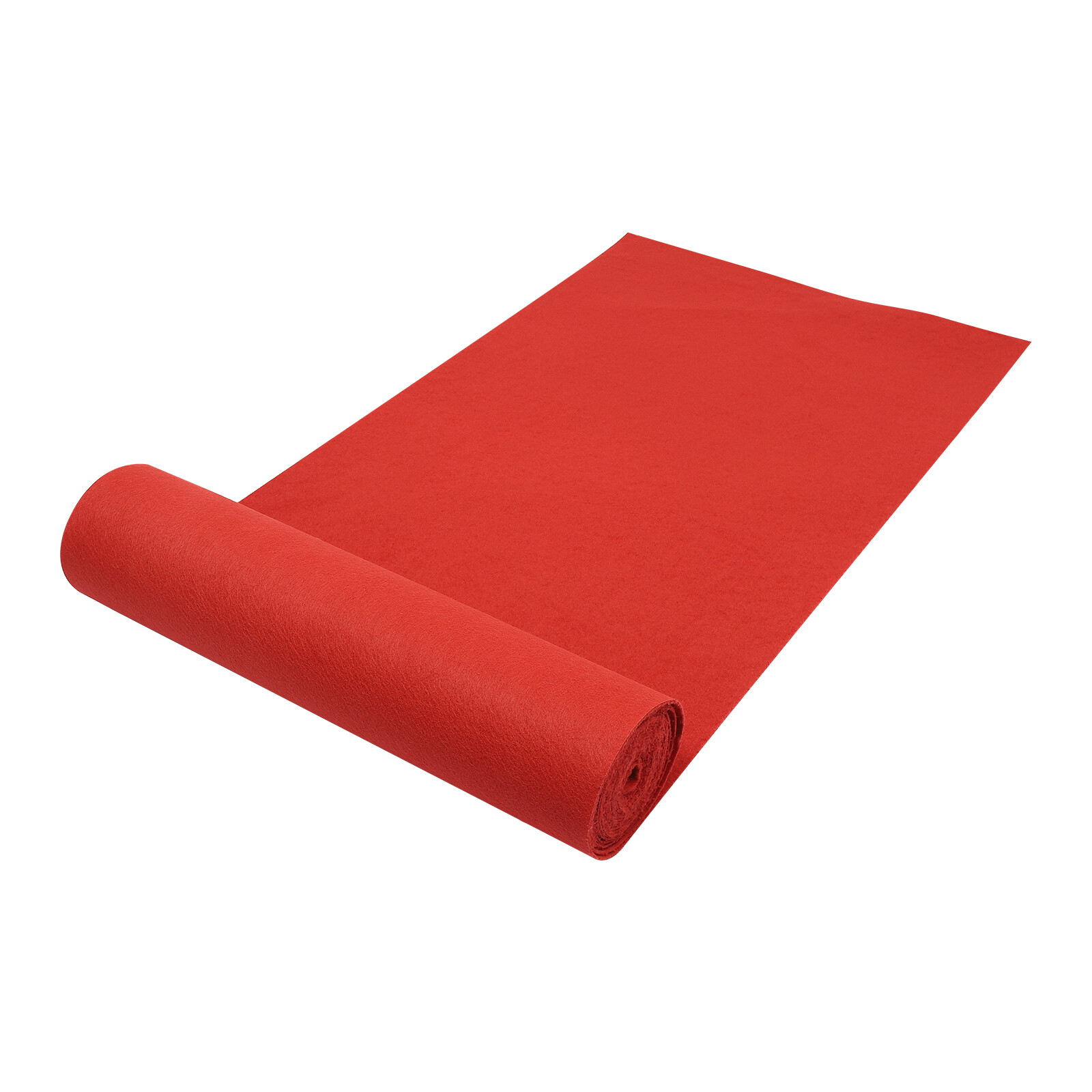 3??33Ft Red Carpet Runner Thickened Non-slip Runway Rug for Weddings Parties US
