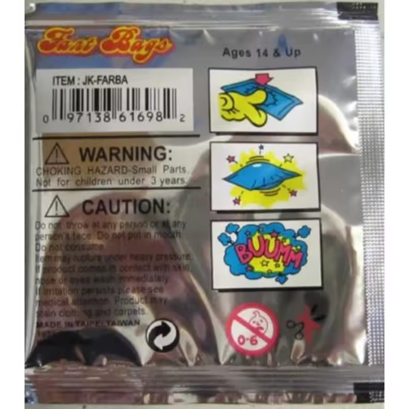 12 bags of Smelly Fart Bomb Bags – Fart Stink Bombs Nasty Smelly Prank Gag Ass