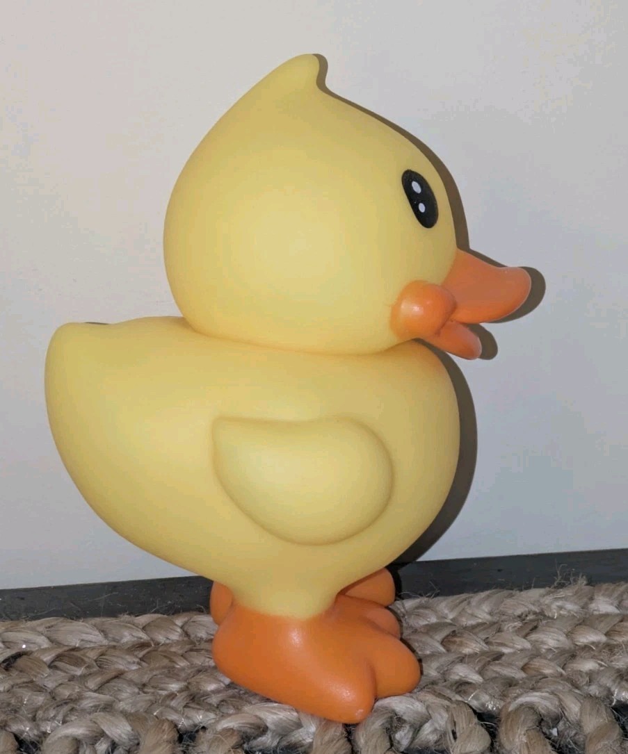 Jumbo Rubber Duck Bath Toy, Easter Basket, Giant Ducks Big Jeep Duckie 7″x 5″