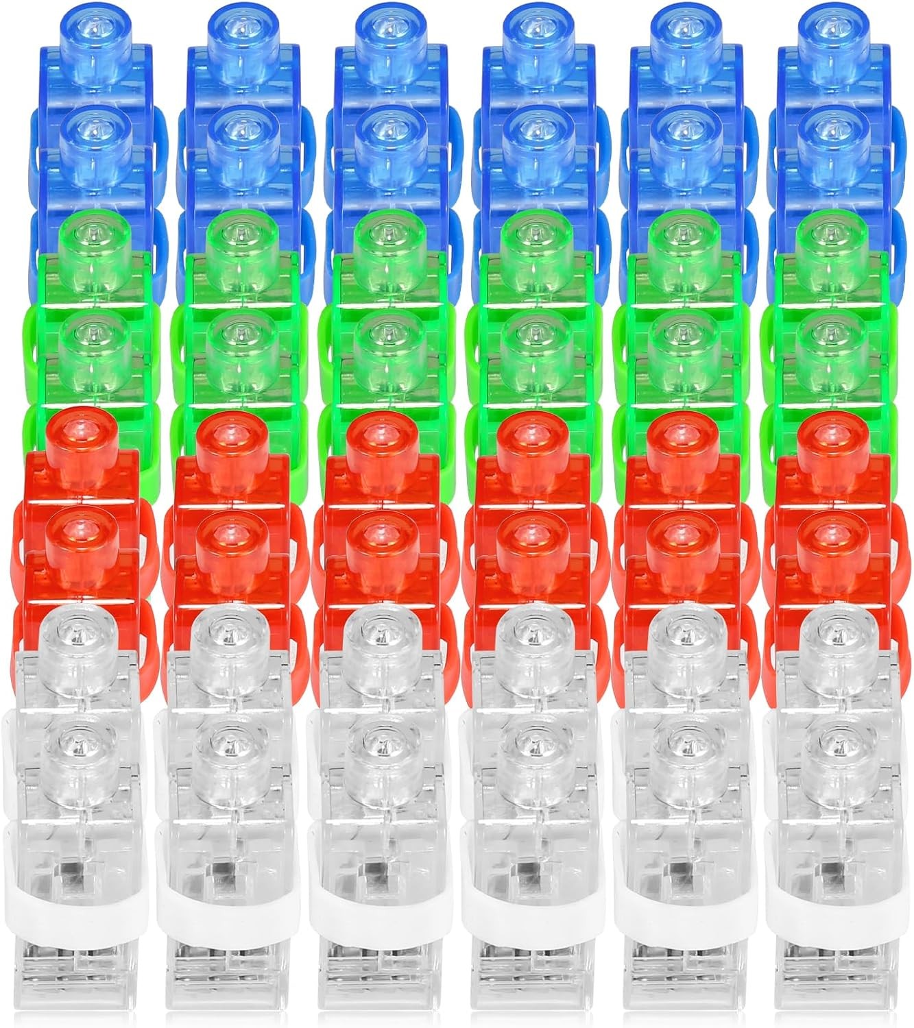 CALIFORNIA CADE 50 Finger Lights – Kids & Party Glow Favors