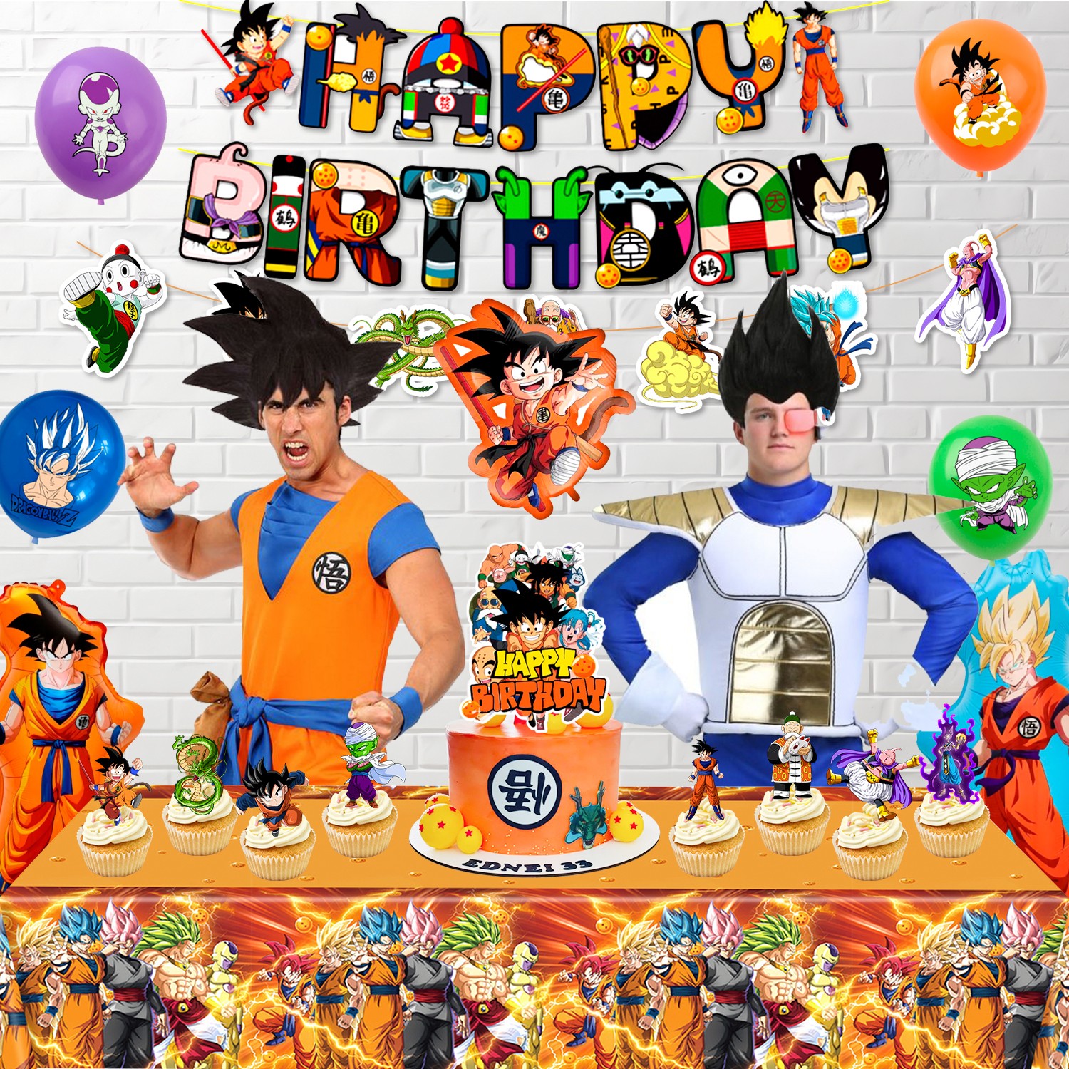 Dragon Ball Birthday Party Decoration Dragon Ball Party Supplies Balloon for Kid