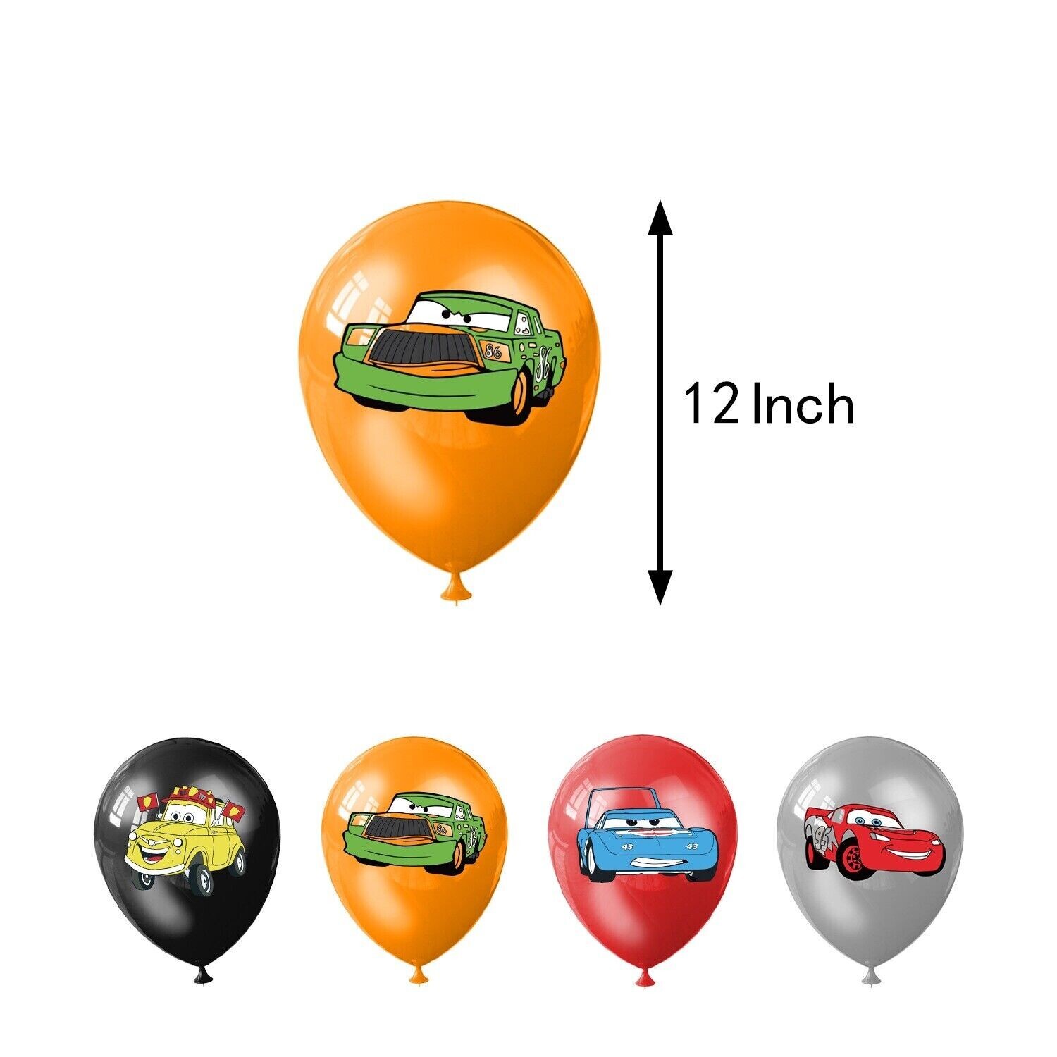 Disney Pixar Cars Theme Birthday Party Decorate Supplies Set US Stock