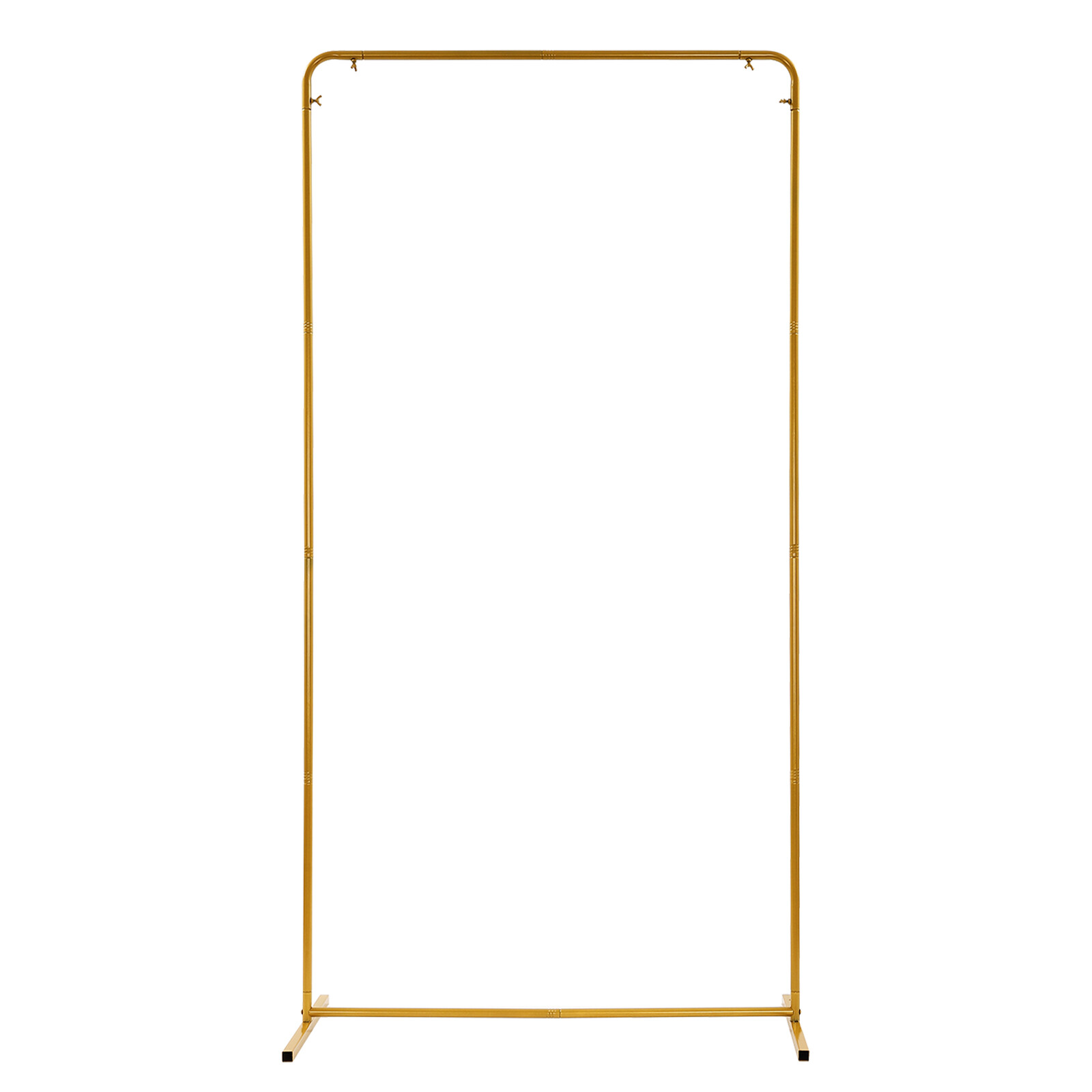 Freestanding Wedding Backdrop Stand Gold&Beige Backdrop Frame With Solid Base
