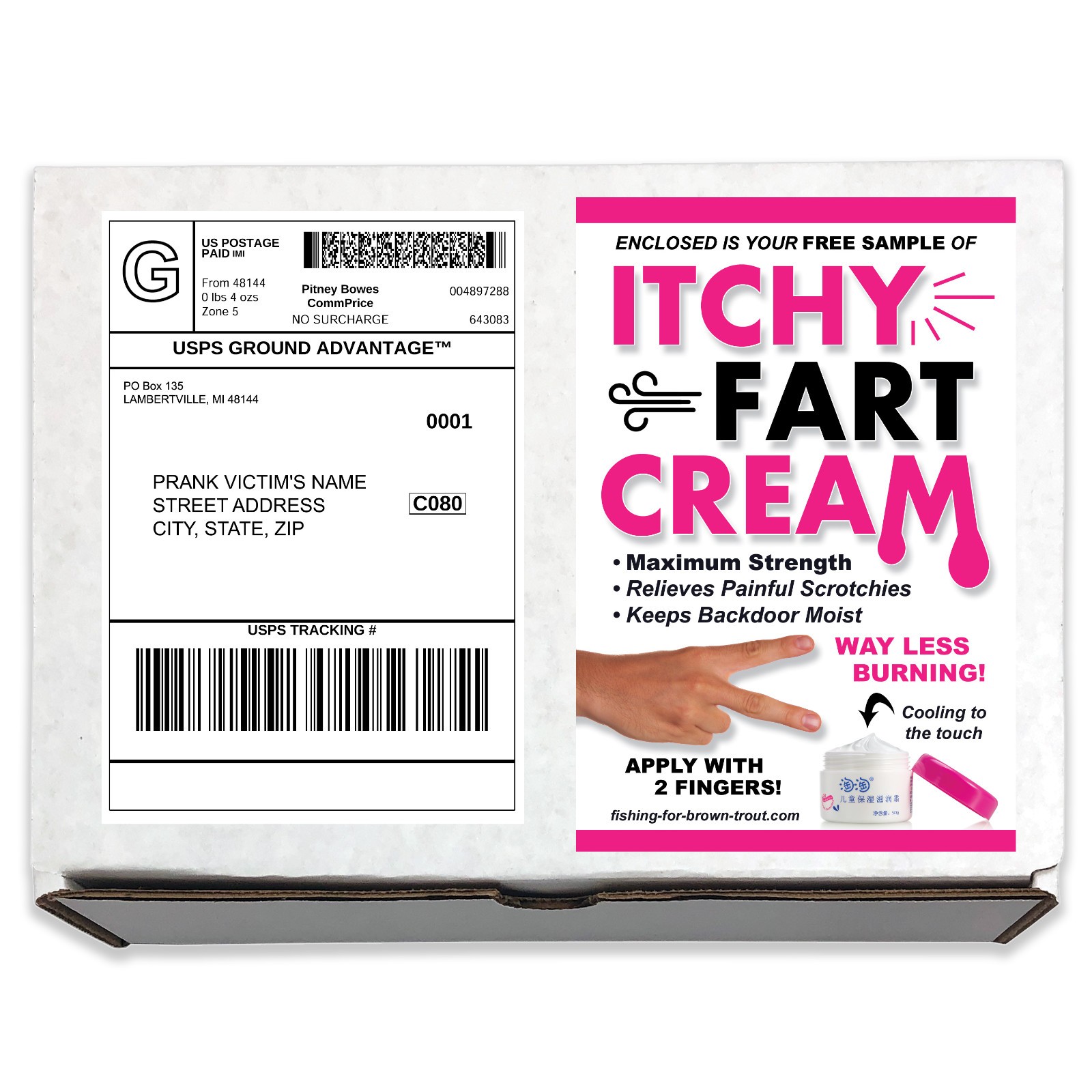 Fart Joke Prank Mail Sent Anonymously for Sheer Laughter!