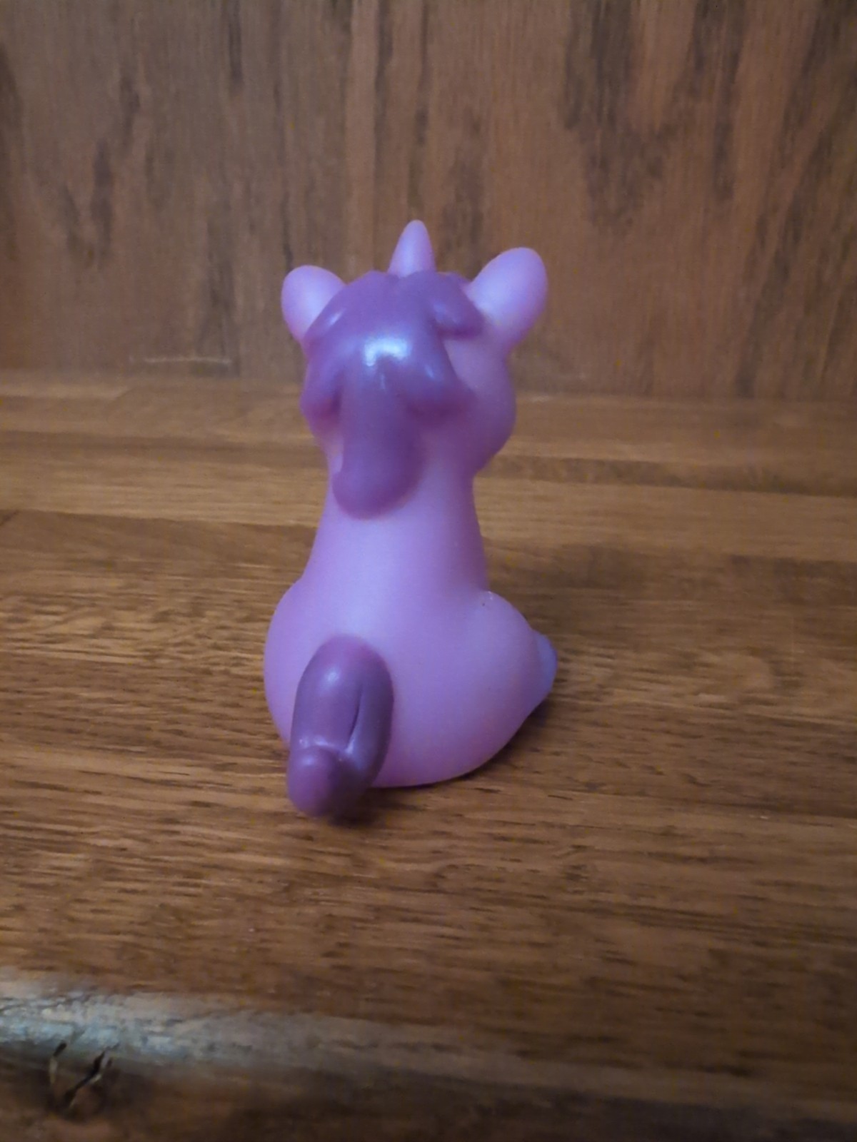 Colorful Rubber Unicorn Figures Toys Lot of 3 Pink Purple Blue Oriental Trading