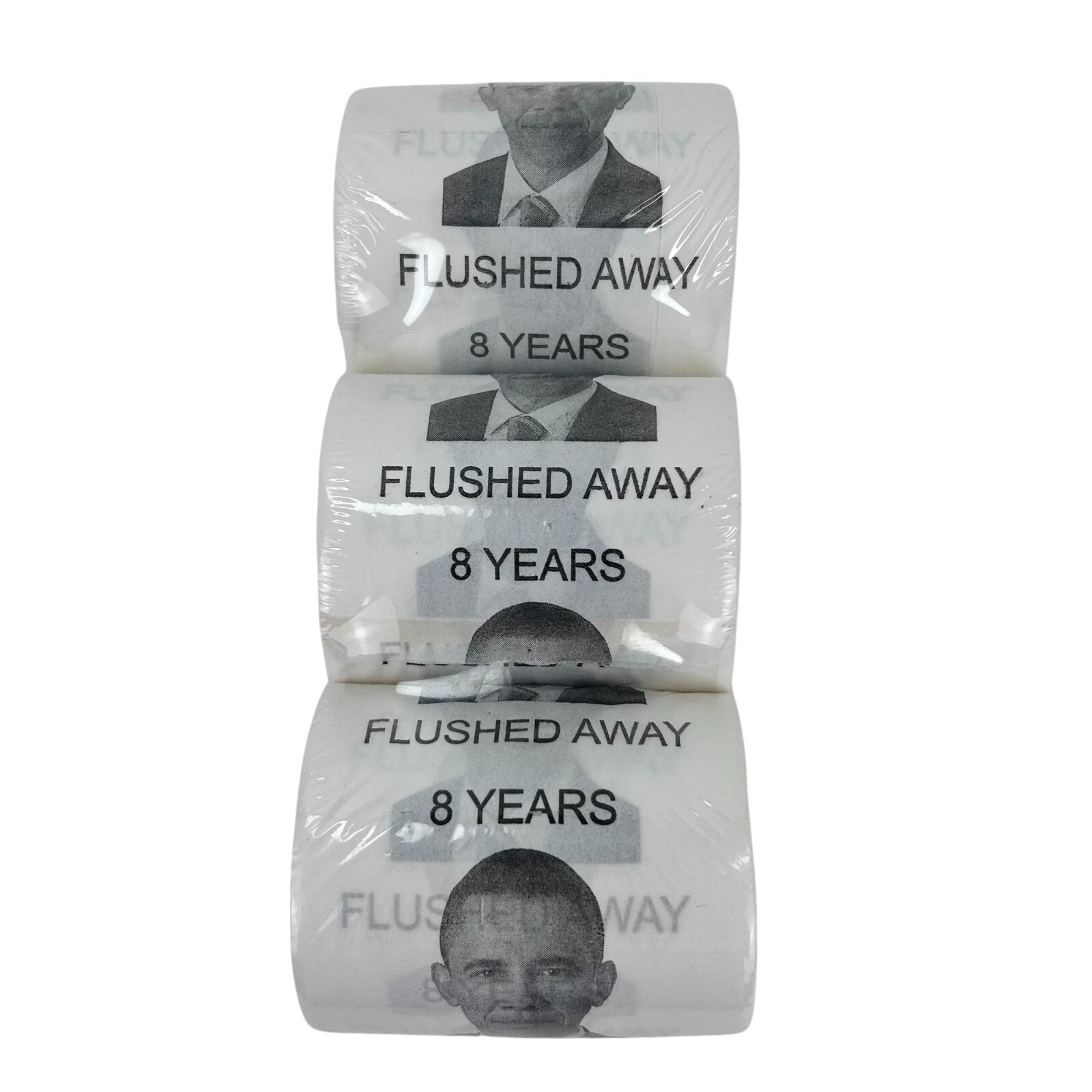 Obama Novelty Toilet Paper Pack of 3, 3-Pack, 3 Count