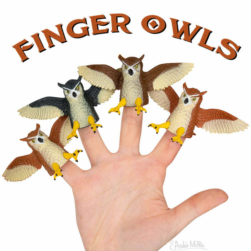 FINGER OWLS – 4 Piece Assortment