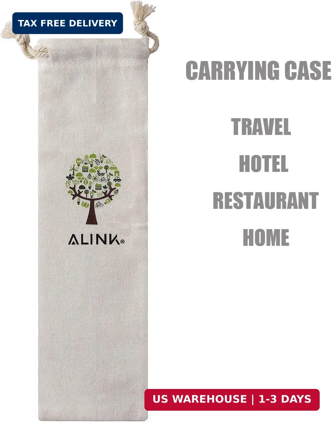 ALINK Reusable Silicone Boba Straws, Extra Large Bubble Tea Smoothie Straws for