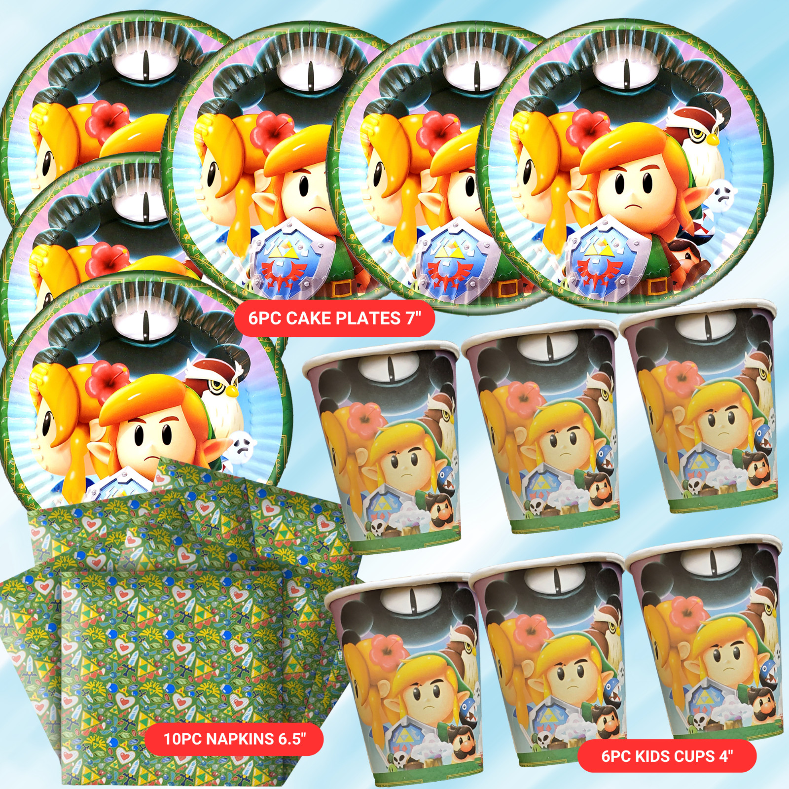 THE LEGEND OF ZELDA birthday party supplies favor centerpiece decoration event