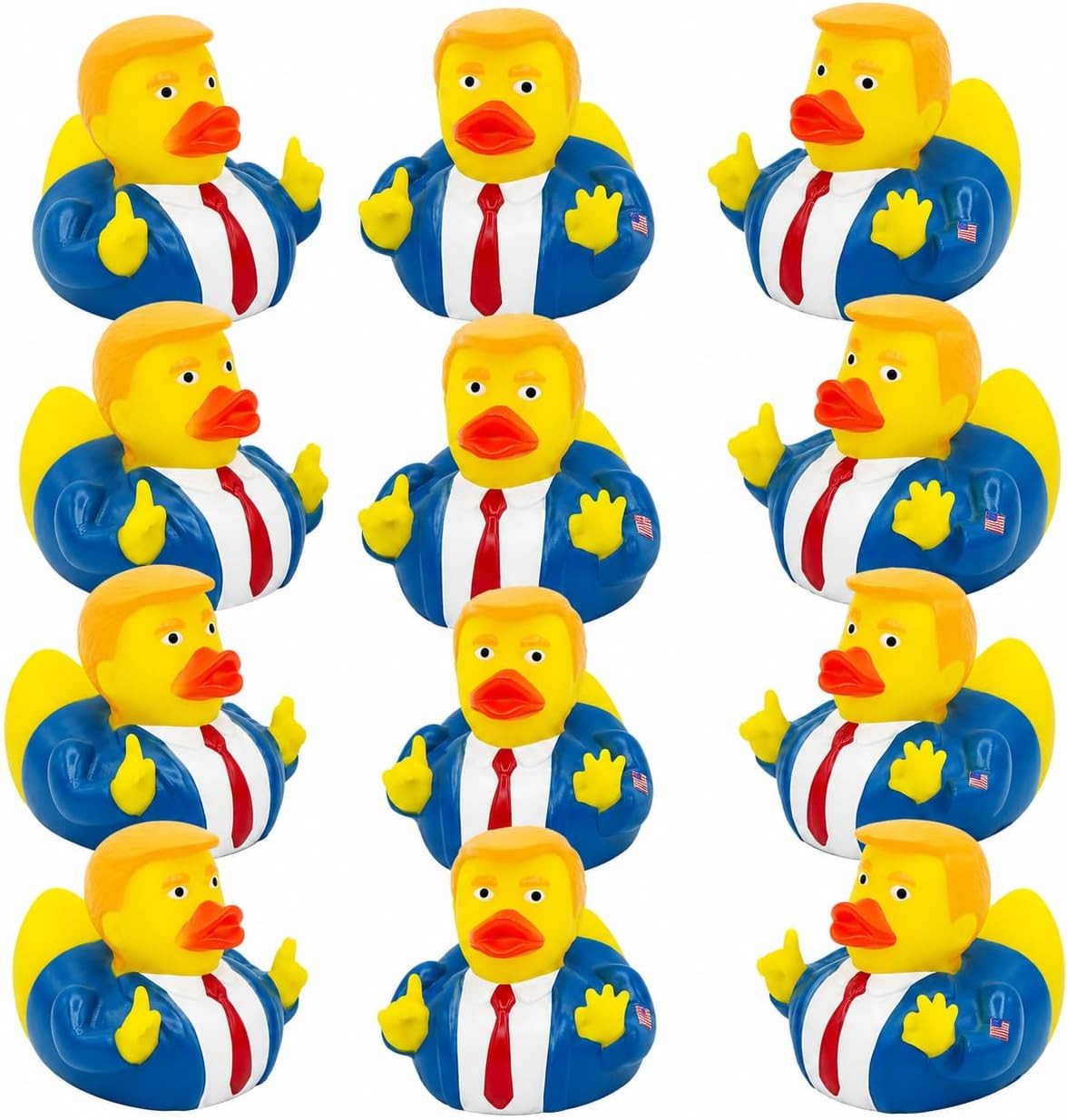 President Rubber Ducks Bulk Great For Jeep Ducking Christmas Small 2.3 Inch NEW