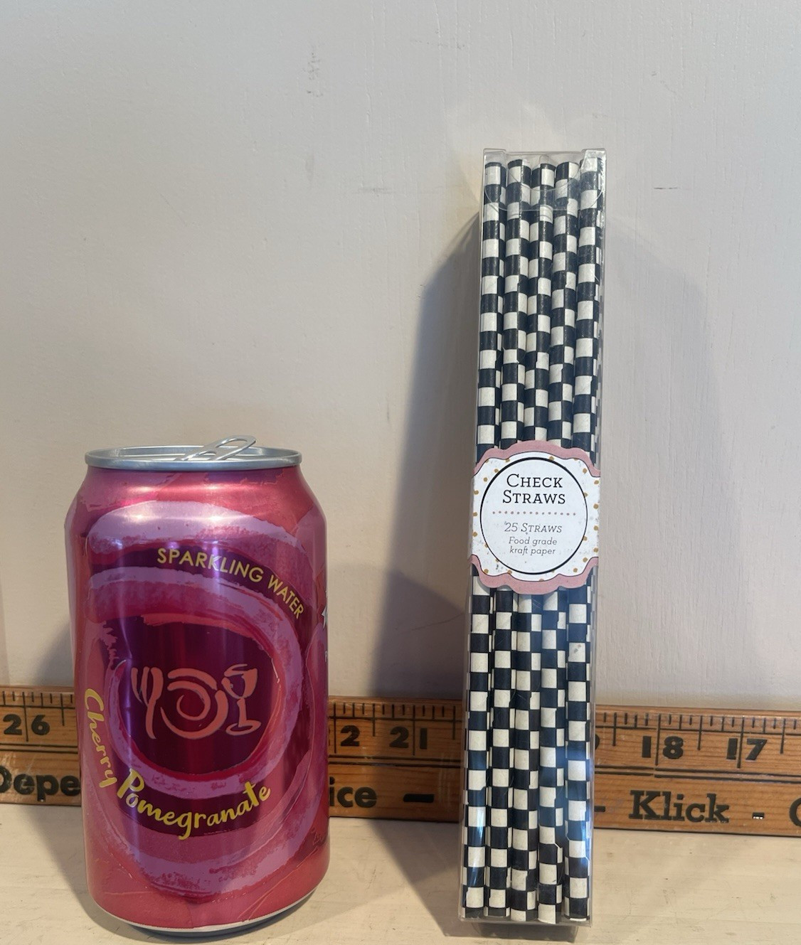 MacKenzie-Childs Courtly Check Paper Straws NIB 25 count for any occasion