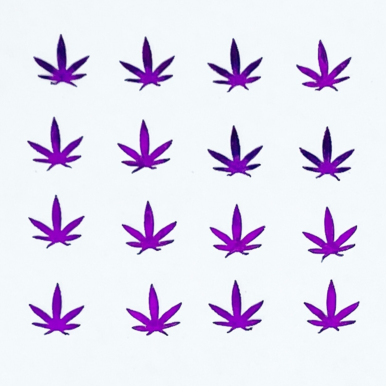 Confetti Marijuana Leaf 3/8″ Green – Retail Pack #9713 1/2 Bag