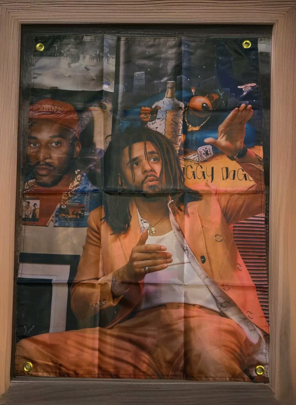 Male Rapper 2×3 Ft Banner