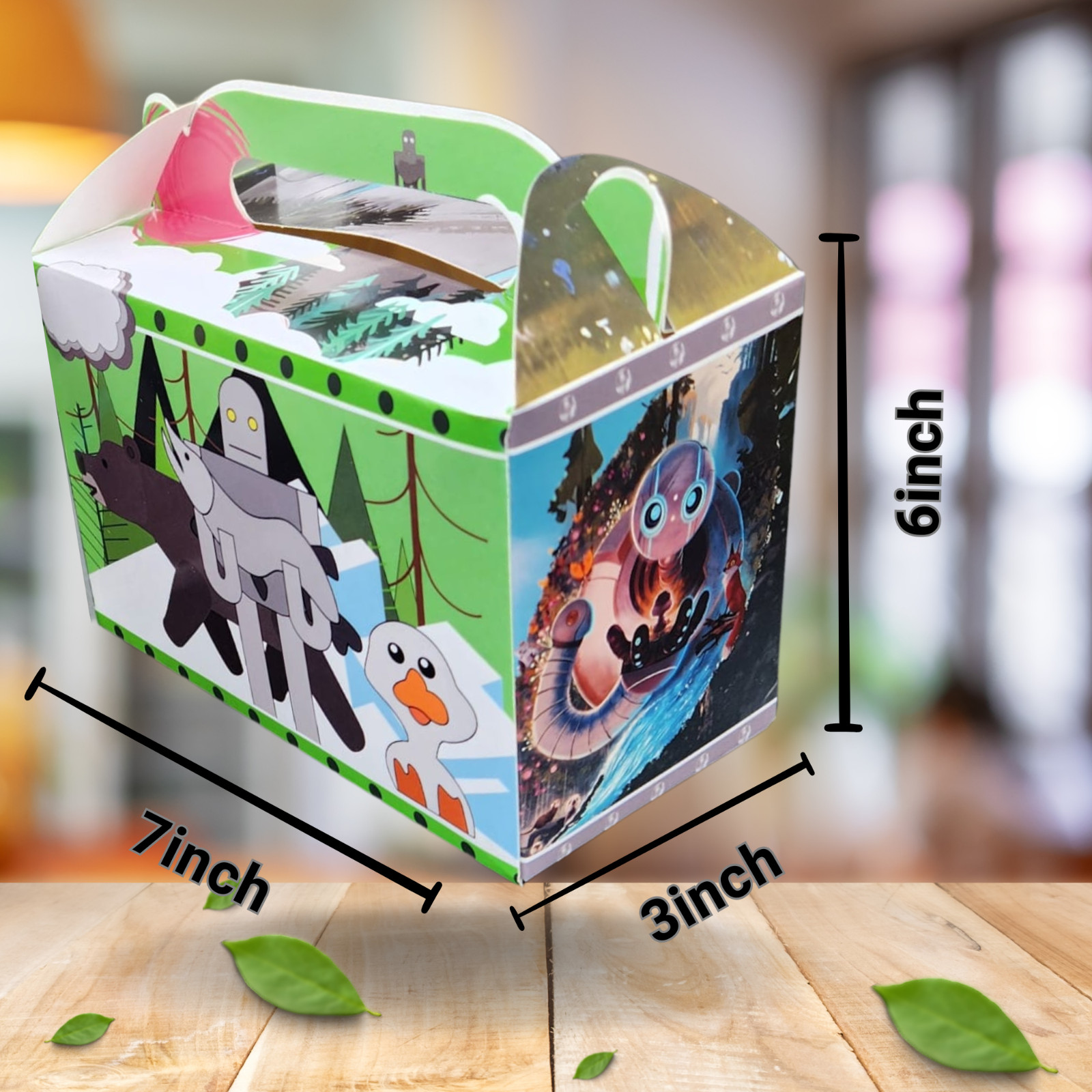 The Wild Robot Party Supplies happy birthday centerpiece decoration cup plate