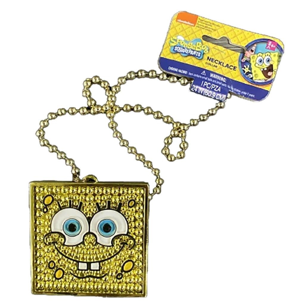 SpongeBob Square Pants Necklace Collar 24″ Party Favor Necklace 1 Ct