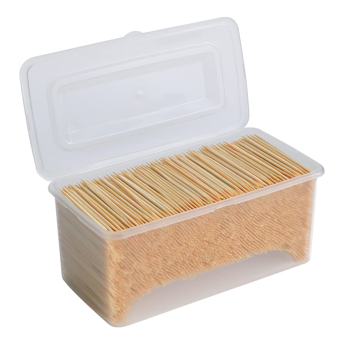 Toothpicks 3000 Count, Bamboo Tooth Picks Wooden, Round Toothpicks Wood, Doub…