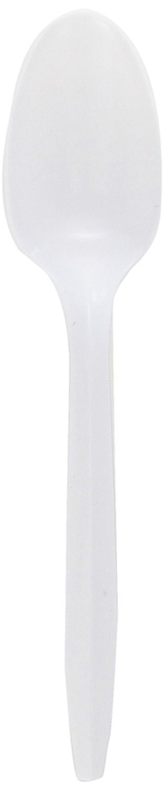 Sturdy Polypropylene Disposable Spoons, Pack of 1,000 for Easy Cleanup