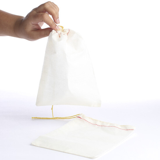 Factory Direct Craft Natural Muslin Bags with Drawstring – Pack of 6